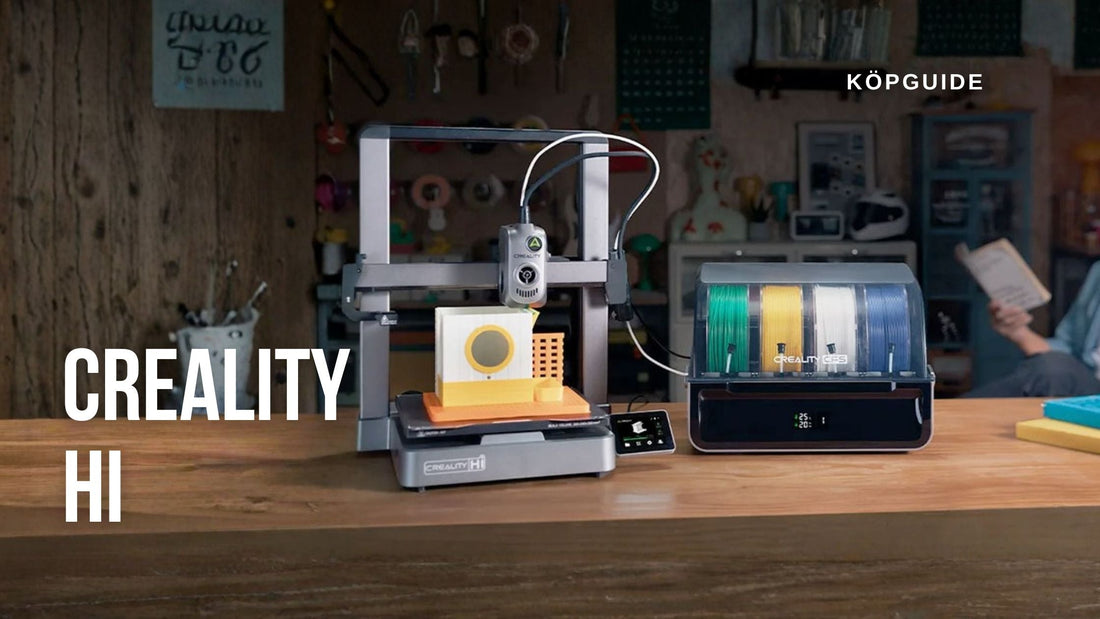 Creality Hi – Snabb och Framtidssäker 3D-skrivare med Stöd för 16 Färger