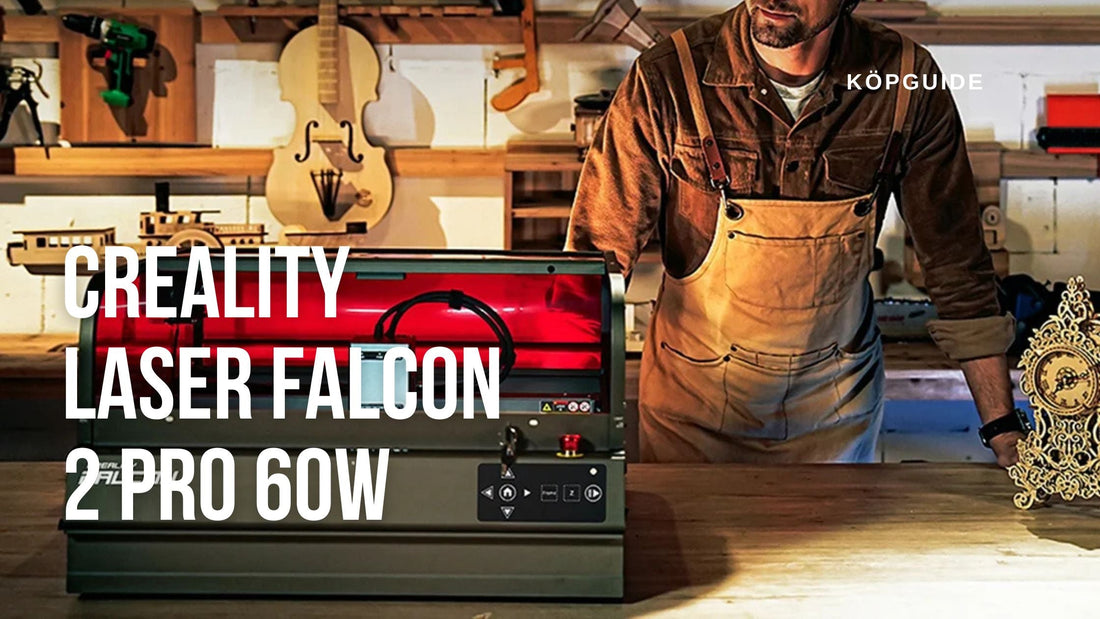 Creality Laser Falcon 2 Pro 60W – Komplett lasergraverare för precision och produktion