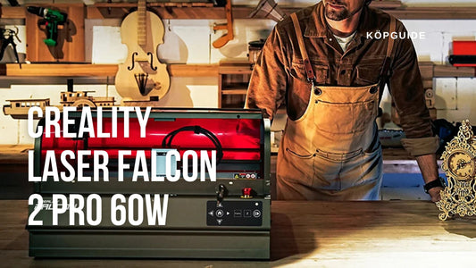 Creality Laser Falcon 2 Pro 60W – Komplett lasergraverare för precision och produktion