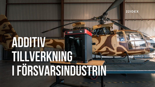 Additiv tillverkning i försvarsindustrin – hur 3D-print förändrar produktion av reservdelar