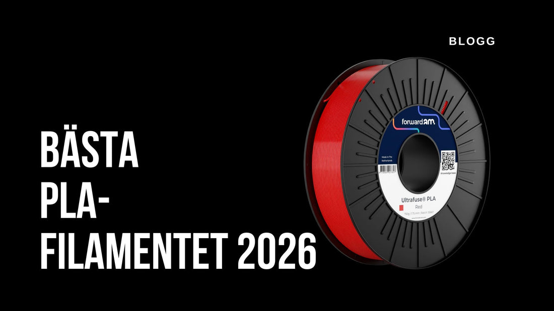 Bästa PLA Filament 2026 – Komplett Guide för Hobby, Proffs och Industri