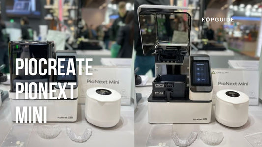PioCreat PioNext Mini – Kompakt dental 3D-skrivare för snabb produktion i klinik