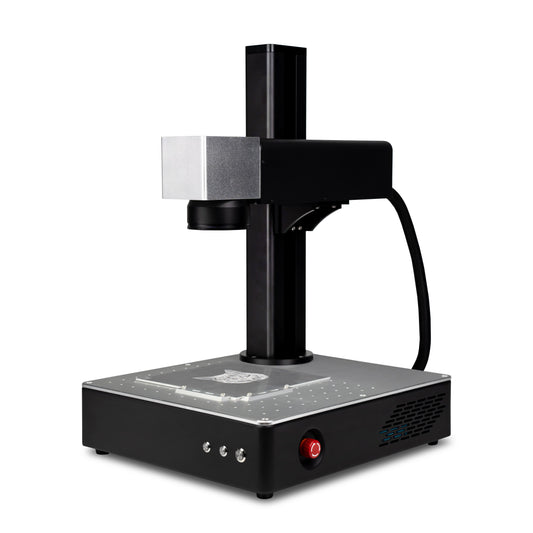 FLUX Promark 20W – Professionell fiberlaser för gravyr i metall