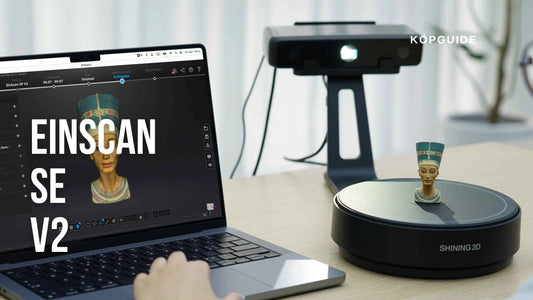 EinScan SE V2 – Prisvärd och snabb 3D-scanner för utbildning och design
