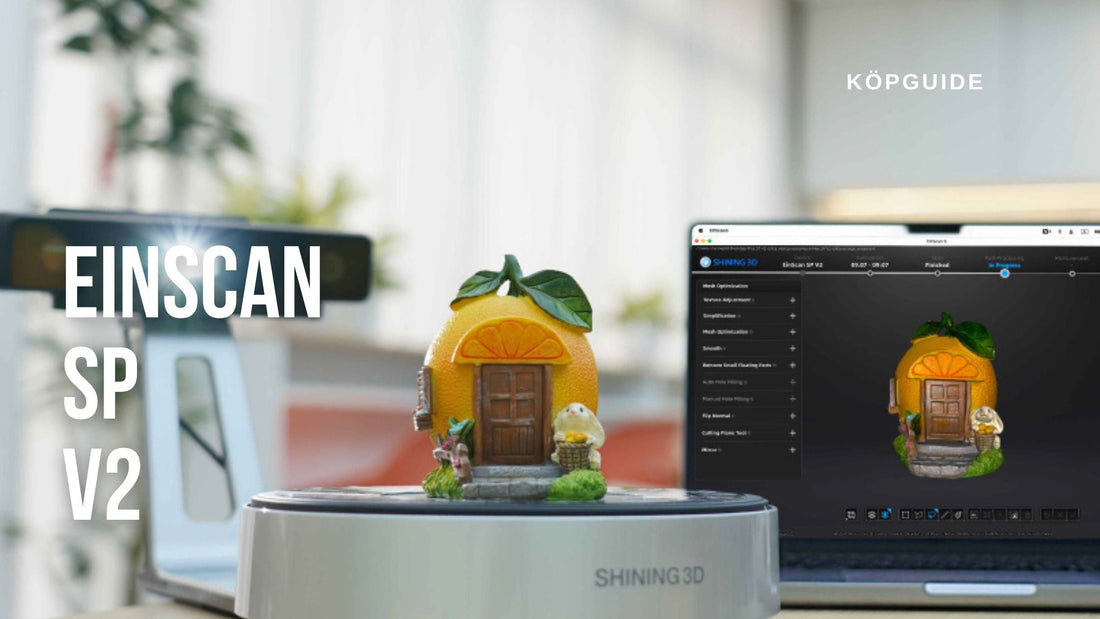 EinScan SP V2 – Professionell stationär 3D-scanner för precision och snabbhet