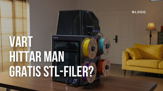 Gratis STL-filer till 3D-skrivare – här hittar du de bästa 3D-modellerna