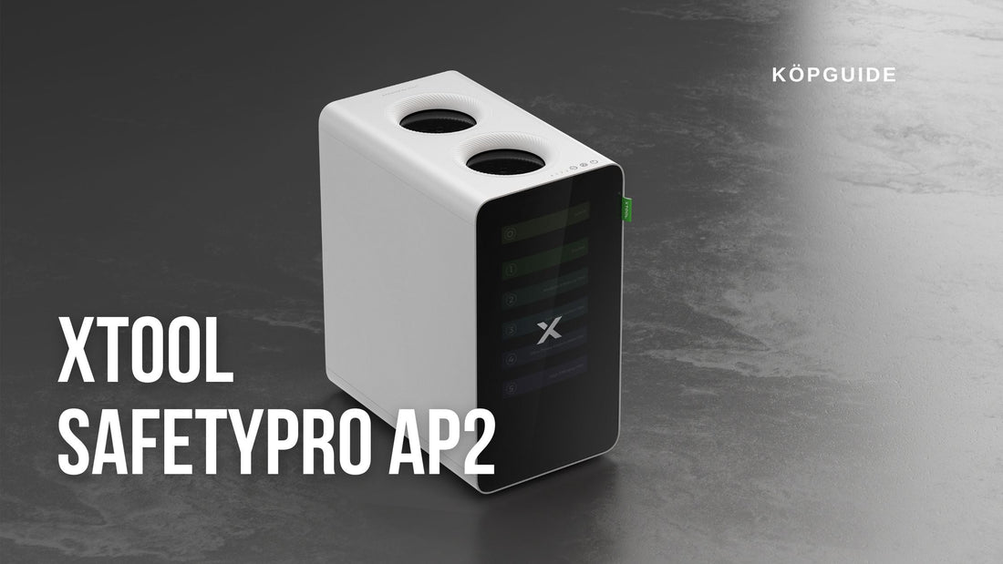 xTool SafetyPro AP2 – Bästa luftrenaren för lasergravyr och laserskärning