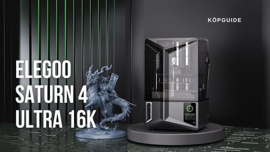 Elegoo Saturn 4 Ultra 16K – Extrem precision och ultrasnabb resin-utskrift