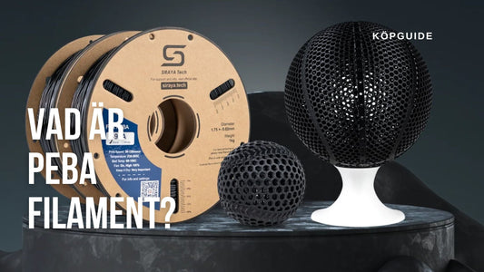 Vad är PEBA filament? – Komplett guide till flexibelt premium-material