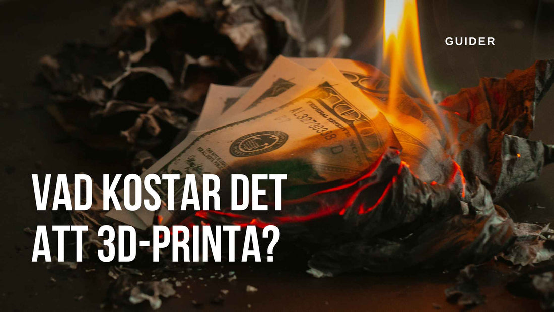 Vad kostar det att 3D-printa? Pris per utskrift och exempel