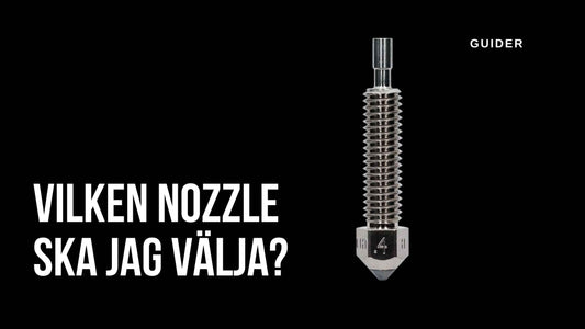 Vilken nozzle ska jag välja? – 0,2 vs 0,4 vs 0,6 vs 0,8 mm