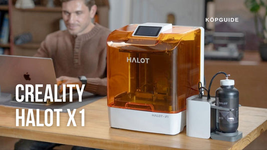 Creality HALOT-X1 Combo – Komplett 16K resin 3D-skrivare för precision och snabb produktion
