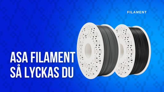 ASA-filament – Så lyckas du med starka och vädertåliga 3D-utskrifter