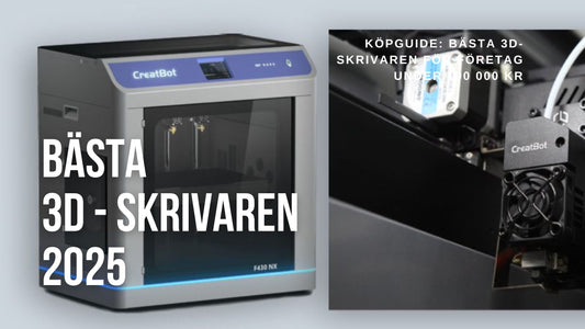Köpguide: Bästa 3D-skrivaren för företag under 100 000 kr