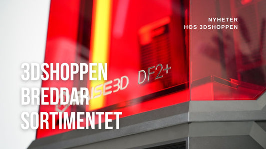 3DShoppen breddar sitt sortiment – nu med AESUB, AlgoLaser och Raise3D