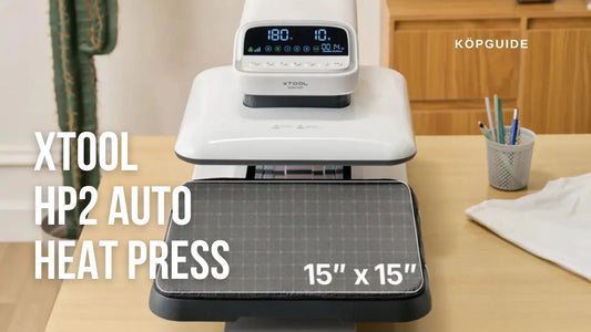 xTool HP2 Auto Heat Press – Bästa automatiska värmepressen för klädtryck