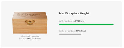 xTool S1 Riser Base