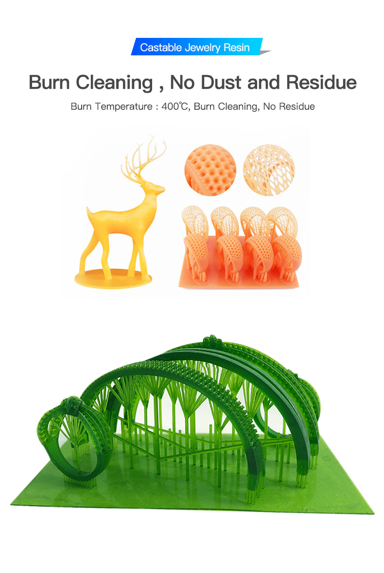 Creality LCD Jewelry Cast Resin - Green - 500g