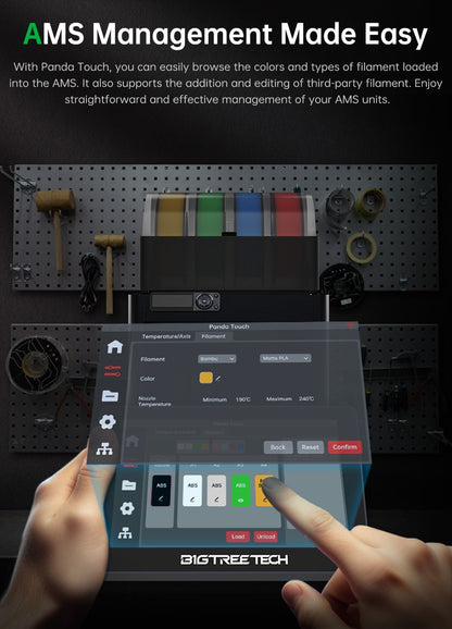 BIGTREETECH Panda Touch 5'' Display For Bambu Lab Printers V1.1