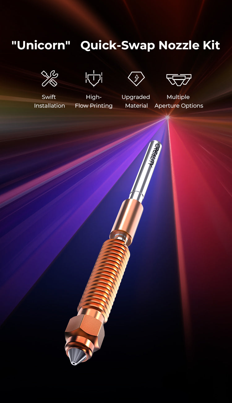 Creality 3D K1C Unicorn Quick-Swap Nozzle Kit