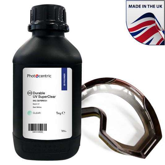 Durable UV Superclear 3D Resin