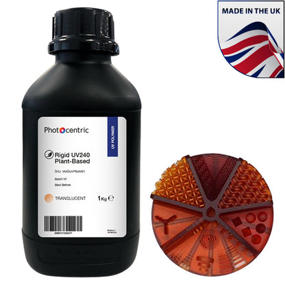 Photocentric Rigid UV240 Plant Based 3D Resin