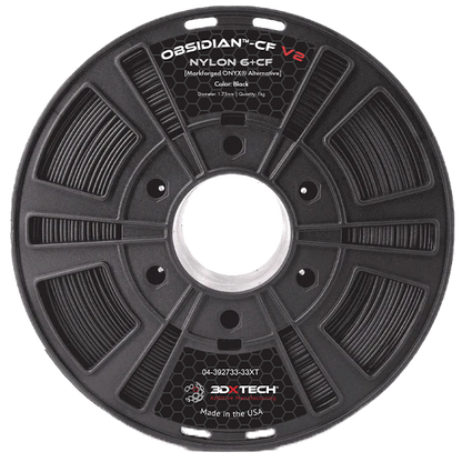 3DXTech Obsidian™ Nylon 6+CF V2