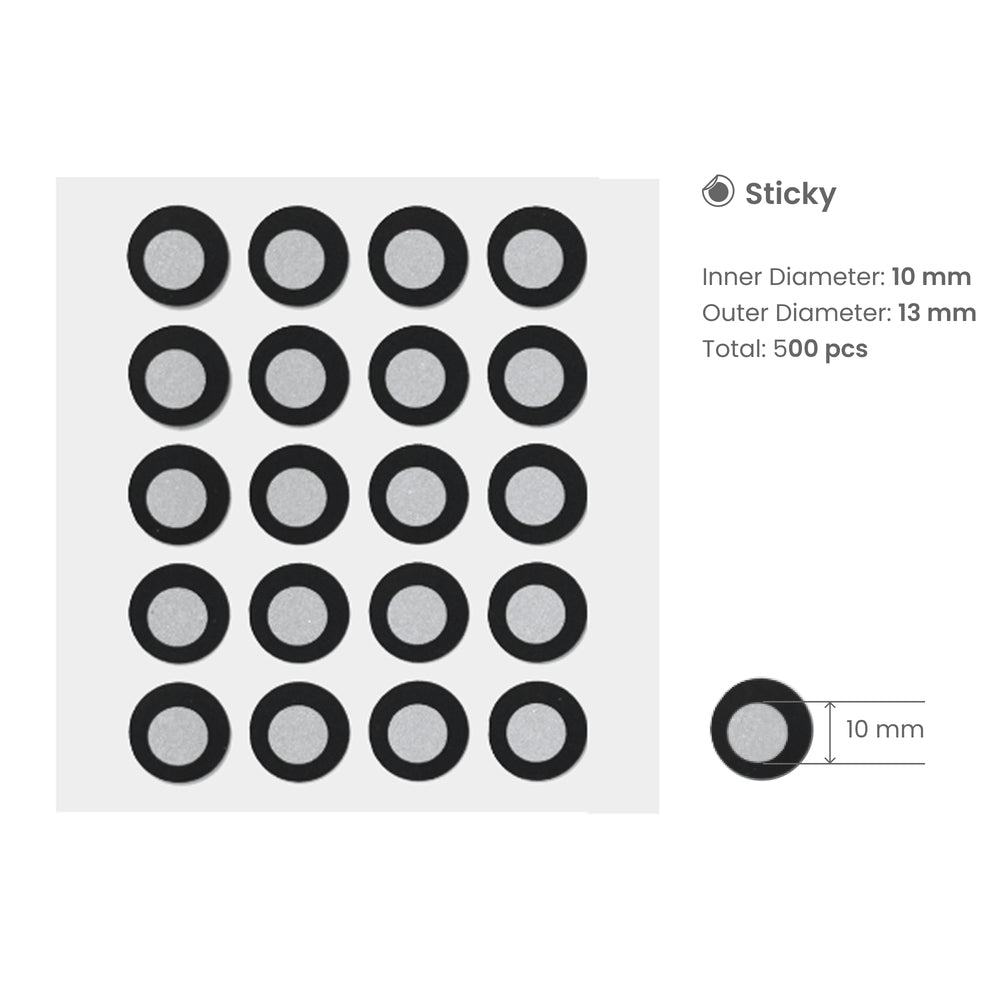 Revopoint High Visibility Markers 10mm (Sticky)