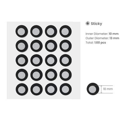 Revopoint High Visibility Markers 10mm (Sticky)