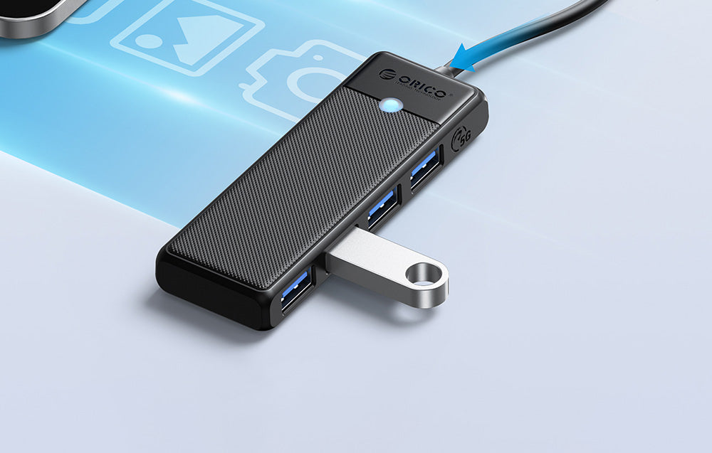 Orico PAPW4A 4-i-1 USB 3.0 Hub