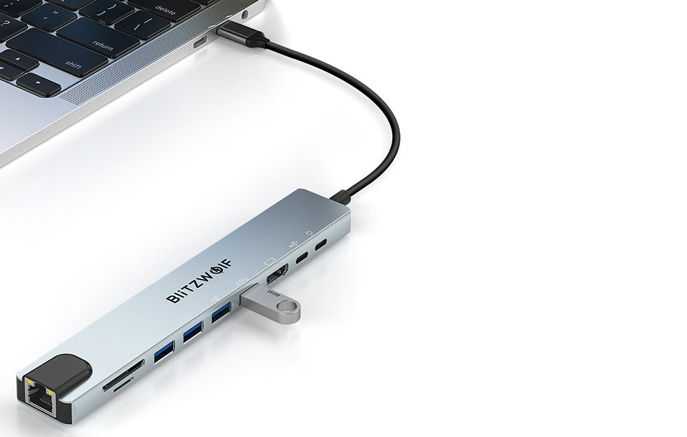 BlitzWolf BW-TH5 10-i-1 USB-C Dockningsstation