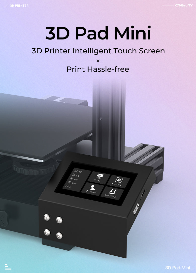 Creality 3D Pad Mini 4.3 Inches Screen Kit---Suit for 32-bit Motherboard