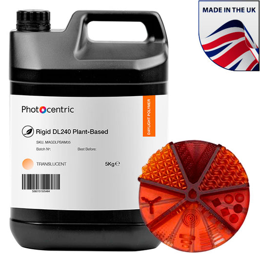 Photocentric Rigid DL240 Plant-Based 3D Resin