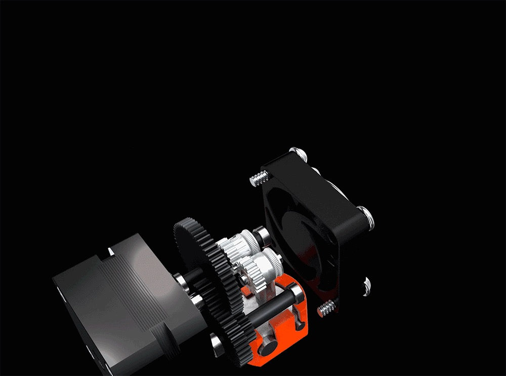 BIQU H2 Direct Drive Dual Gear Metal Extruder V1.0