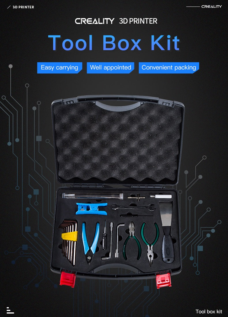 Creality 3D Printer Tool Box Kit
