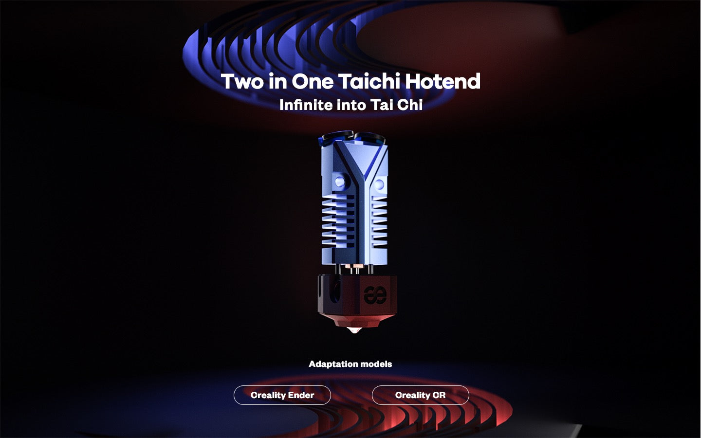 Phaetus TaiChi Hot-end Blue