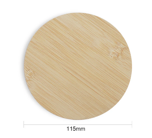 AlgoLaser Round Bamboo Coaster 5 pcs