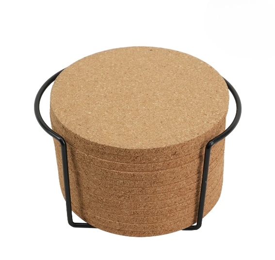 AlgoLaser Round Cork Coaster (12 pcs)