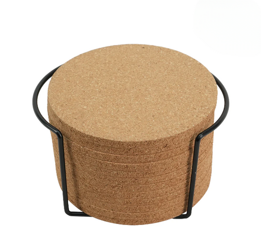 AlgoLaser Round Cork Coaster (12 pcs)