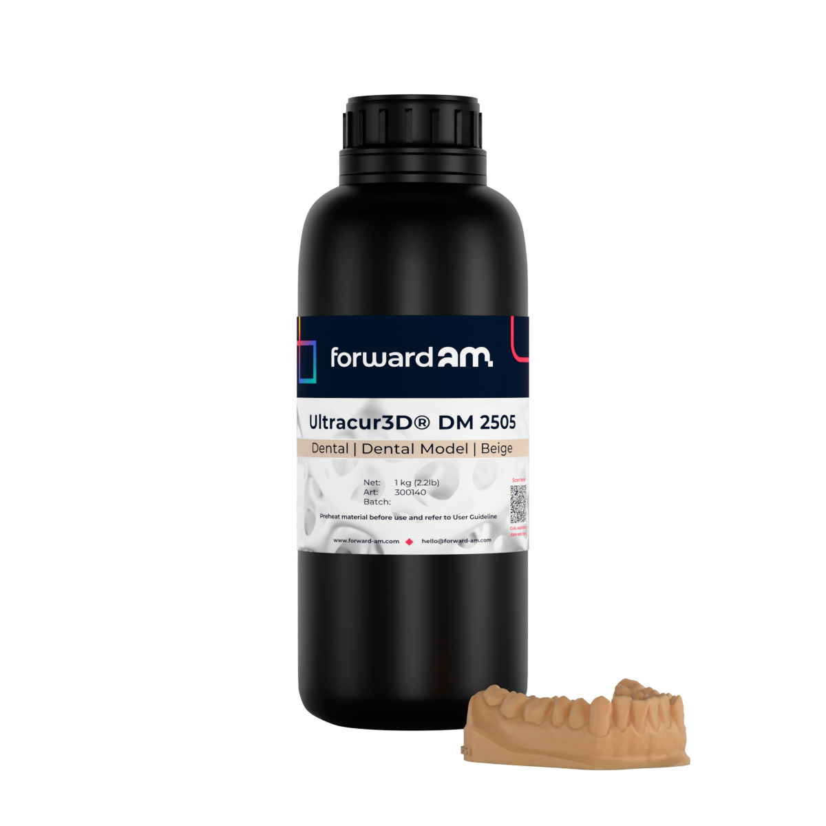 Forward AM Ultracur3D DM 2505 Dental Model Beige - 1 kg