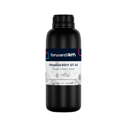 Forward AM Ultracur3D Tough UV Resin ST 4500 - 5 kg - Clear