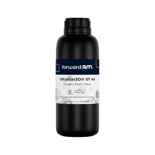 Forward AM Ultracur3D Tough UV Resin ST 4500 - 5 kg - Clear
