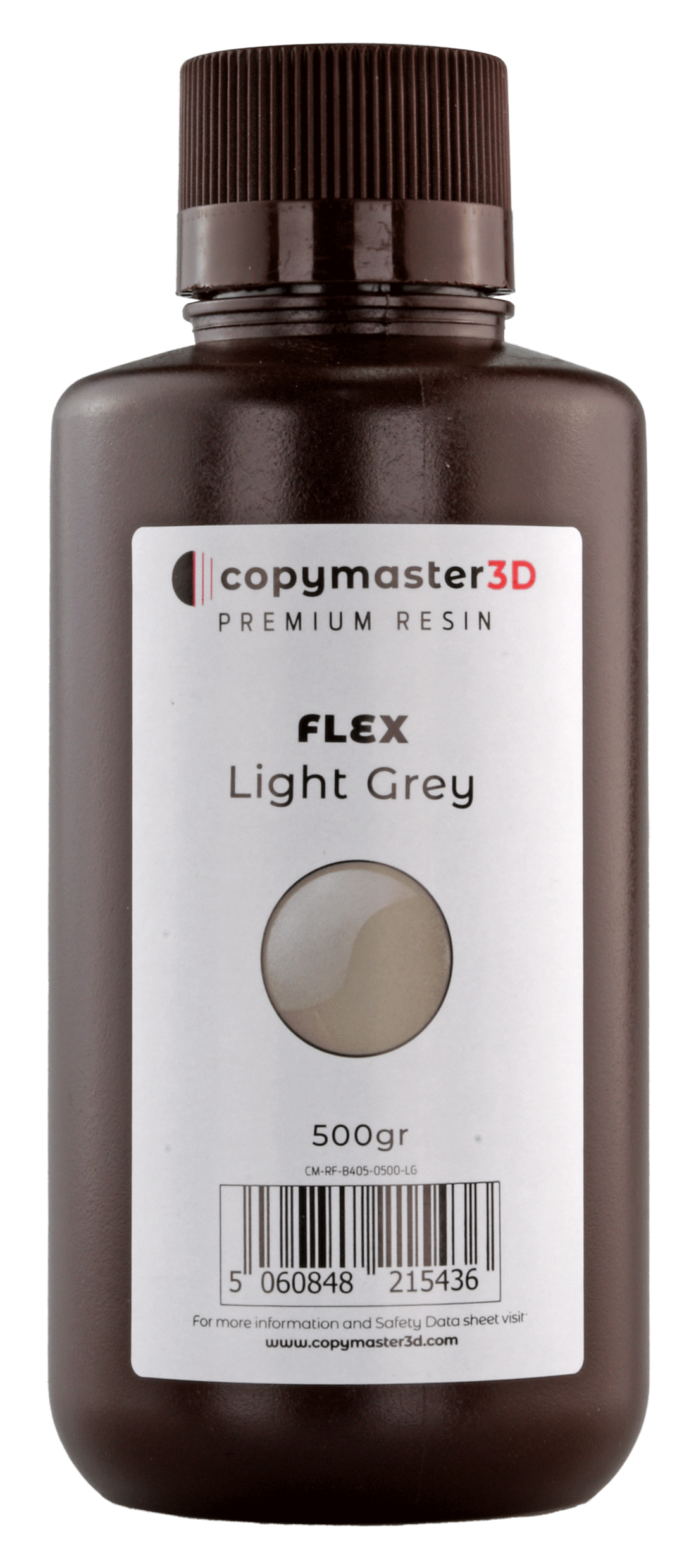 Copymaster3D Flex UV Resin - 500 g - Light Grey