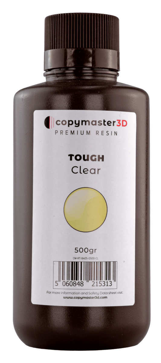 Copymaster3D Tough UV ABS Like Resin - 500 ml - Clear
