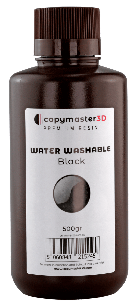 Copymaster3D Water Washable UV Resin - 500 g - Black