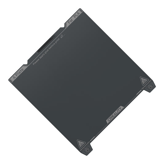 Creality 3D K1C Smooth PEI Build Plate Without Soft Magnetic Sticker - 235 x 235mm