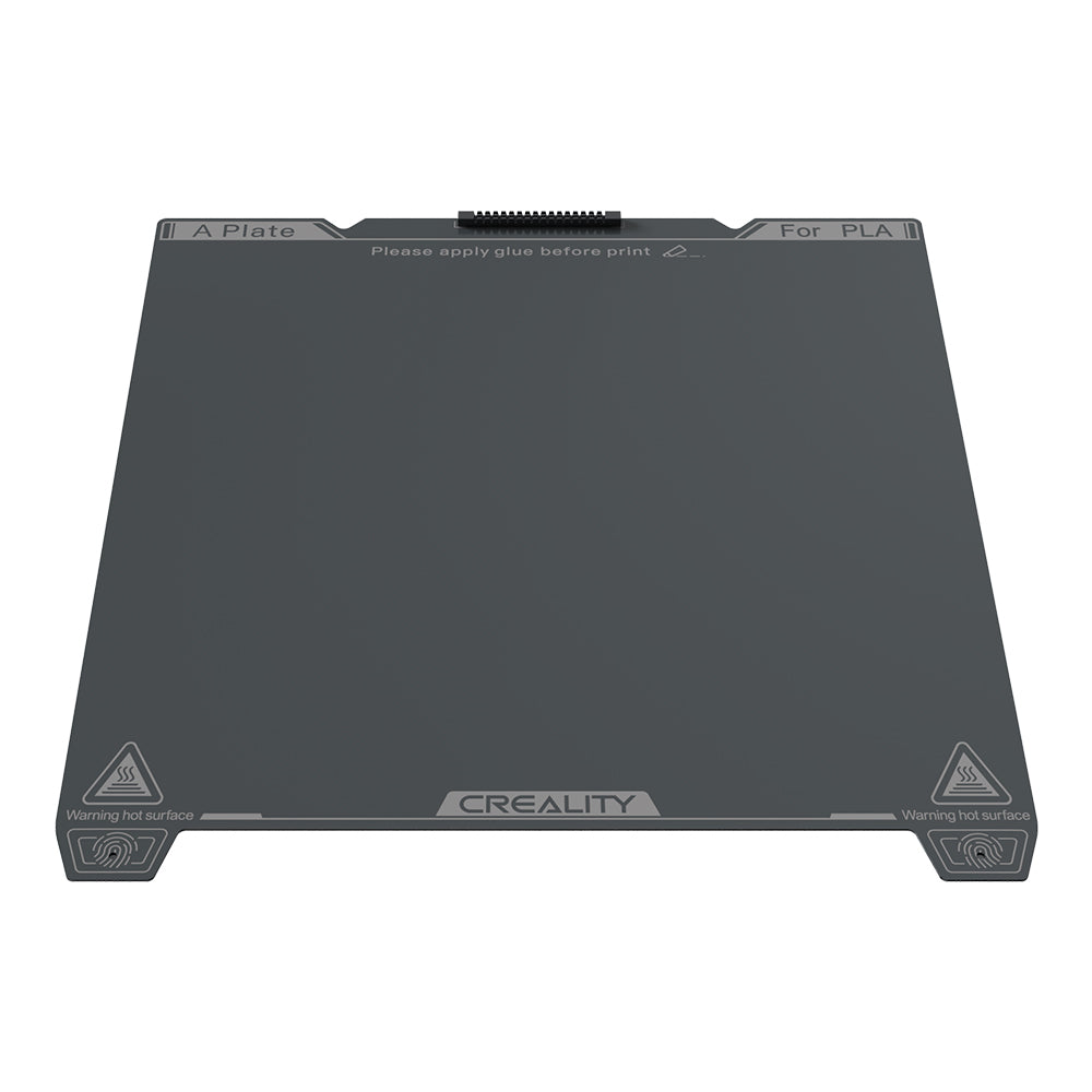 Creality 3D K1C Smooth PEI Build Plate Without Soft Magnetic Sticker - 235 x 235mm