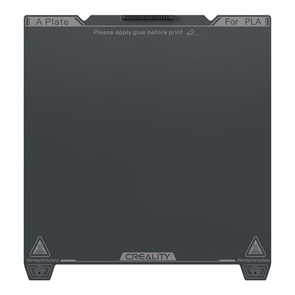 Creality 3D K1C Smooth PEI Build Plate Without Soft Magnetic Sticker - 235 x 235mm