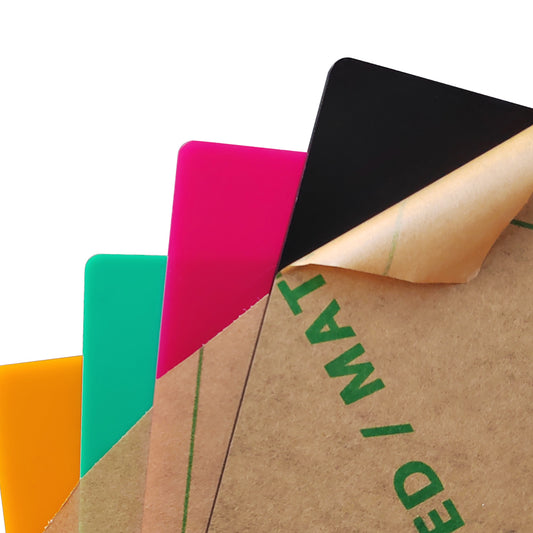 Creality Falcon Series Frosted Colorful Acrylic Sheets 300 x 300 x 3mm - 10pcs