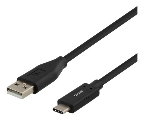 Deltaco USB Cable - 1 m - A-C